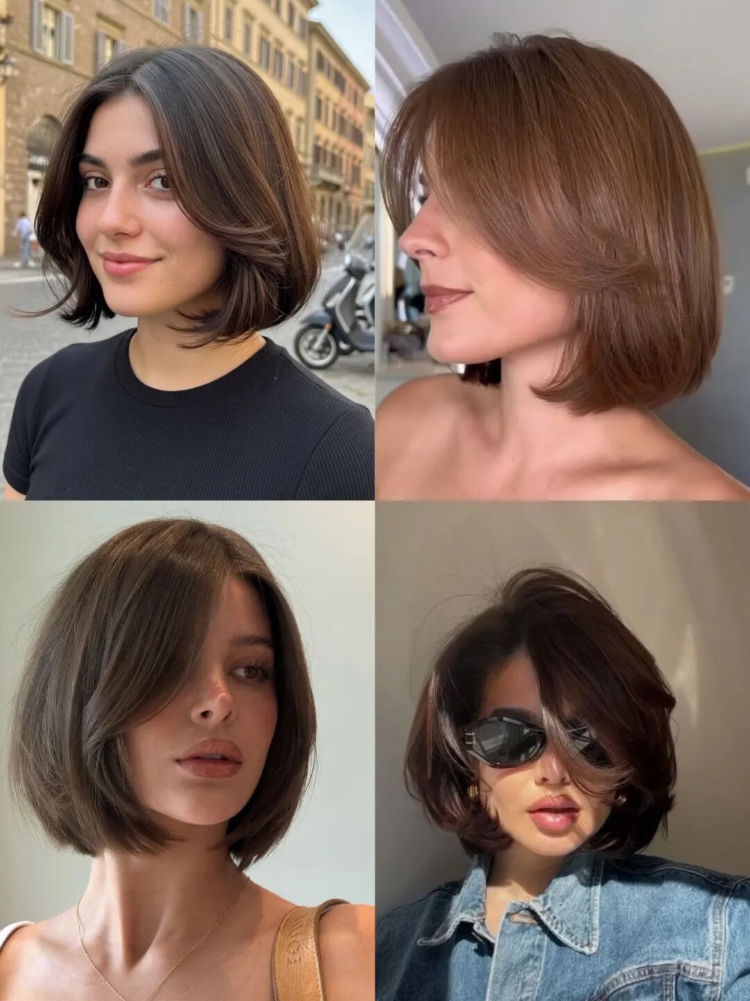 The soft-layered French bob: jaw-length, lived-in, and built to wrap the face