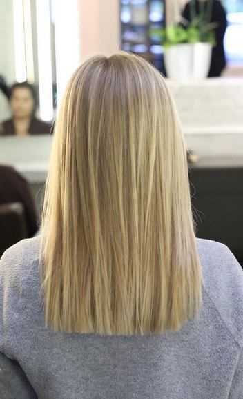 A blunt cut often does not require styling in the morning, making it an easy option. 